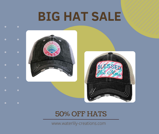 This Week's Product Highlight....50% off All Hats!
