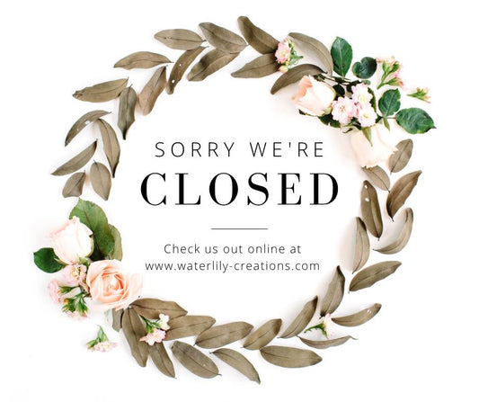 Sorry, We're Now Closed