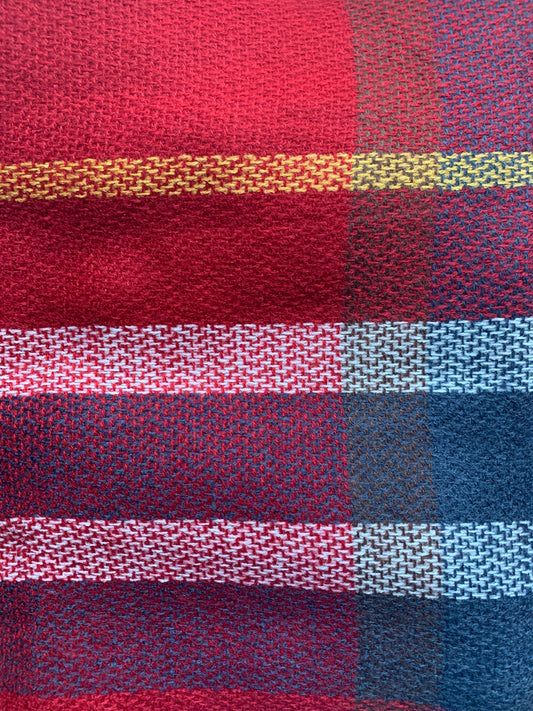 Red, Yellow, Blue Blanket Scarf